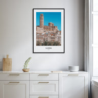 Lleida Portrait Color Poster