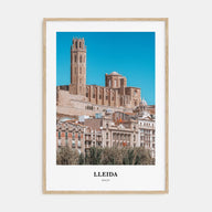 Lleida Portrait Color Poster