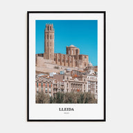 Lleida Portrait Color Poster