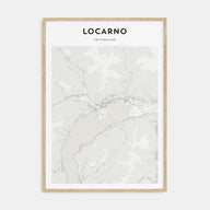 Locarno Map Portrait Poster