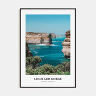 Loch Ard Gorge Portrait Color Poster