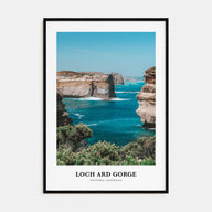 Loch Ard Gorge Portrait Color Poster