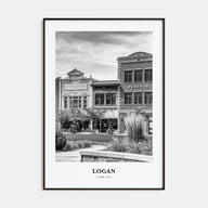 Logan Portrait B&W Poster