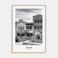 Logan Portrait B&W Poster