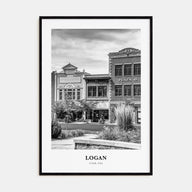 Logan Portrait B&W Poster