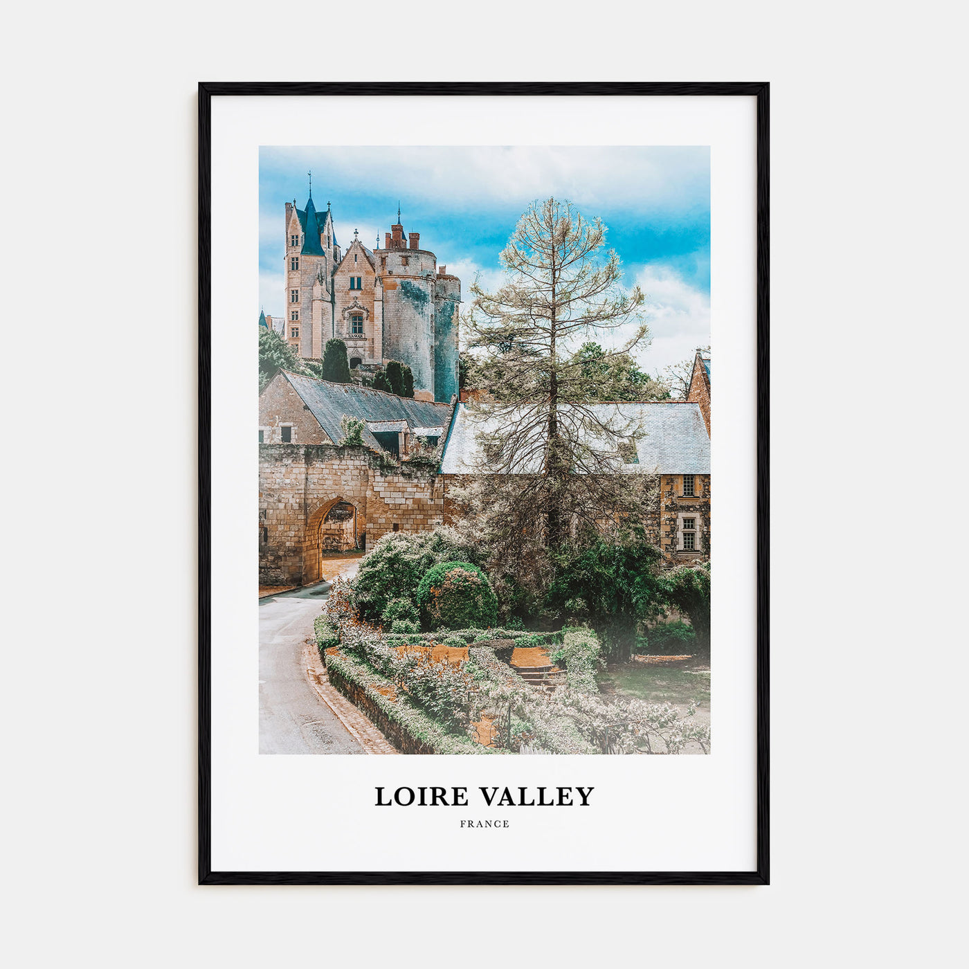 Loire Valley Portrait Color Poster