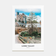 Loire Valley Portrait Color Poster
