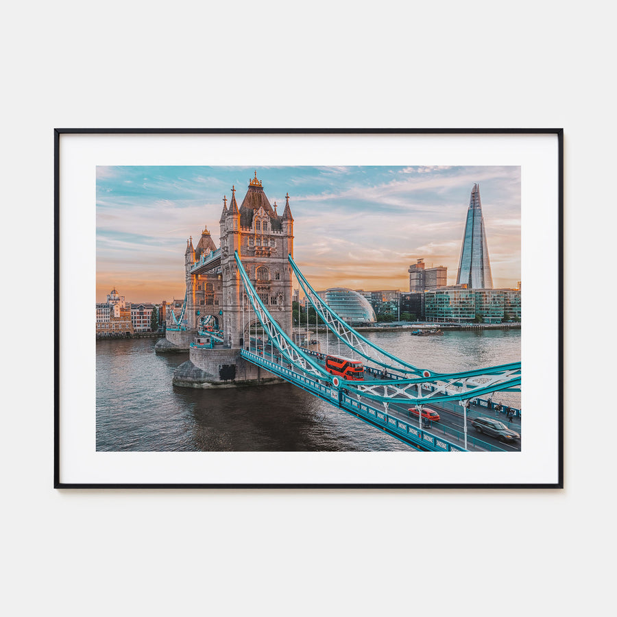 London Landscape Color Poster