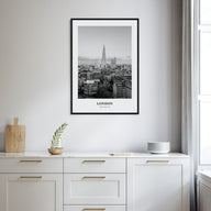 London Portrait B&W No 2 Poster