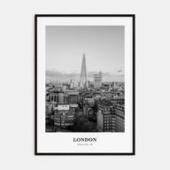 London Portrait B&W No 2 Poster