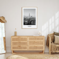 London Portrait B&W No 2 Poster