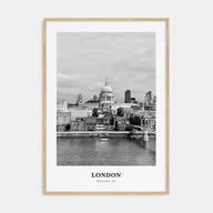 London Portrait B&W No 3 Poster