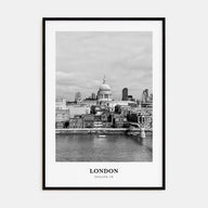 London Portrait B&W No 3 Poster