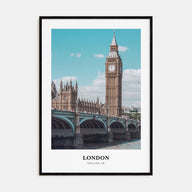 London Portrait Color No 2 Poster
