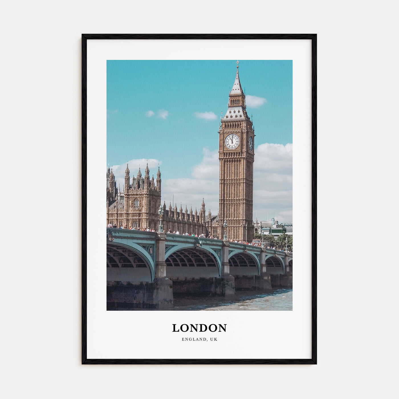 London Portrait Color No 2 Poster