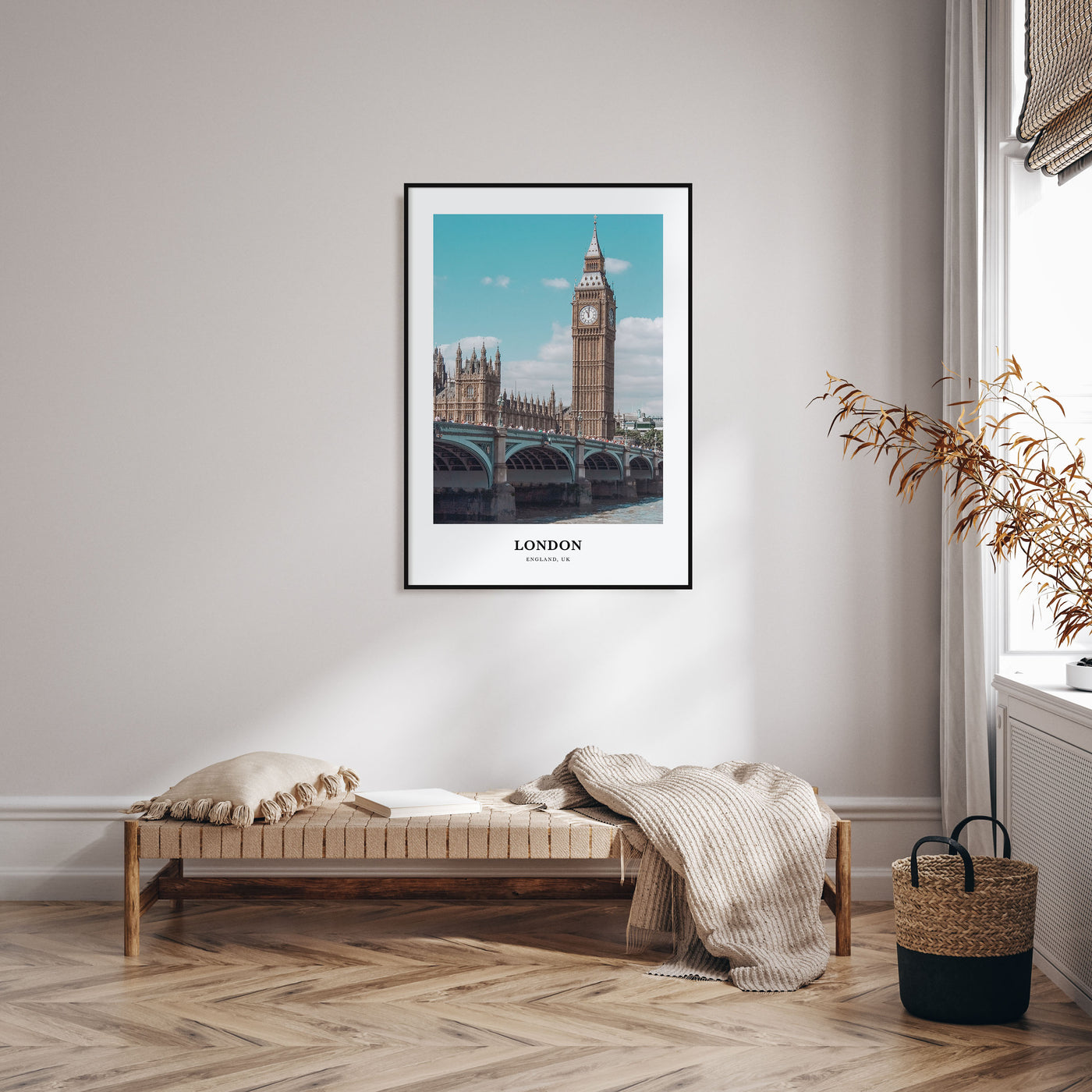 London Portrait Color No 2 Poster