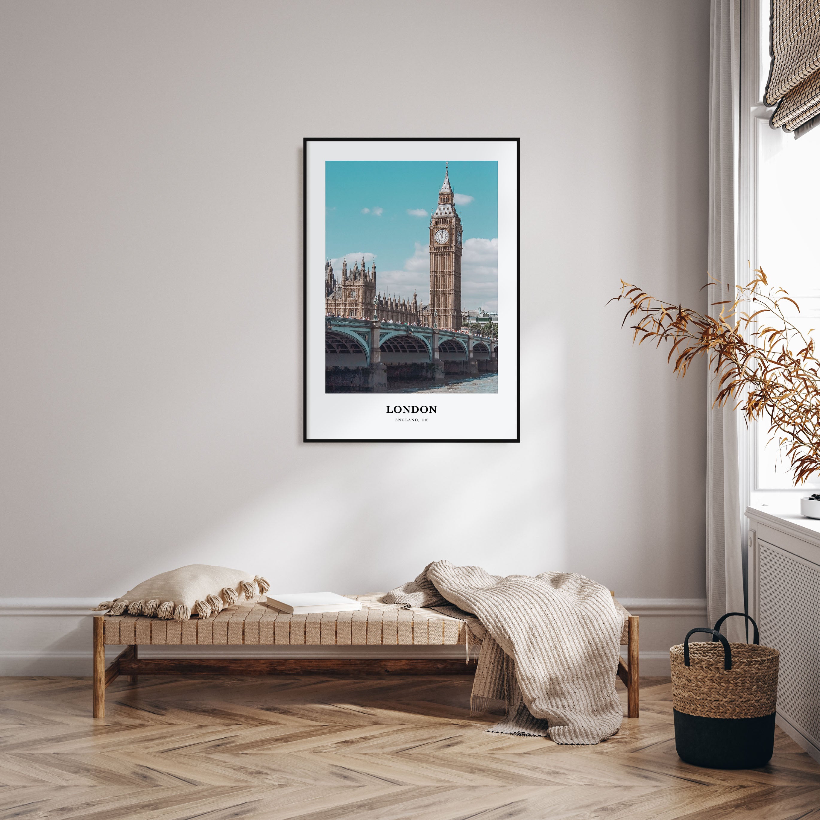 London Portrait Color No 2 Poster