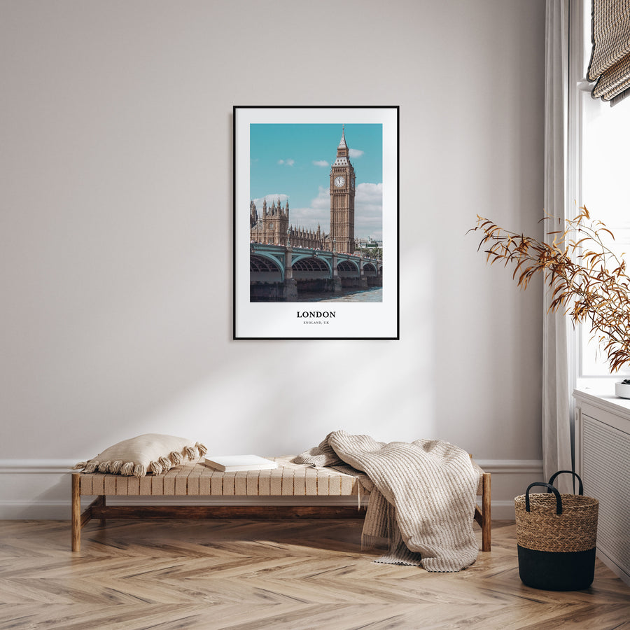 London Portrait Color No 2 Poster
