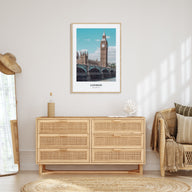 London Portrait Color No 2 Poster