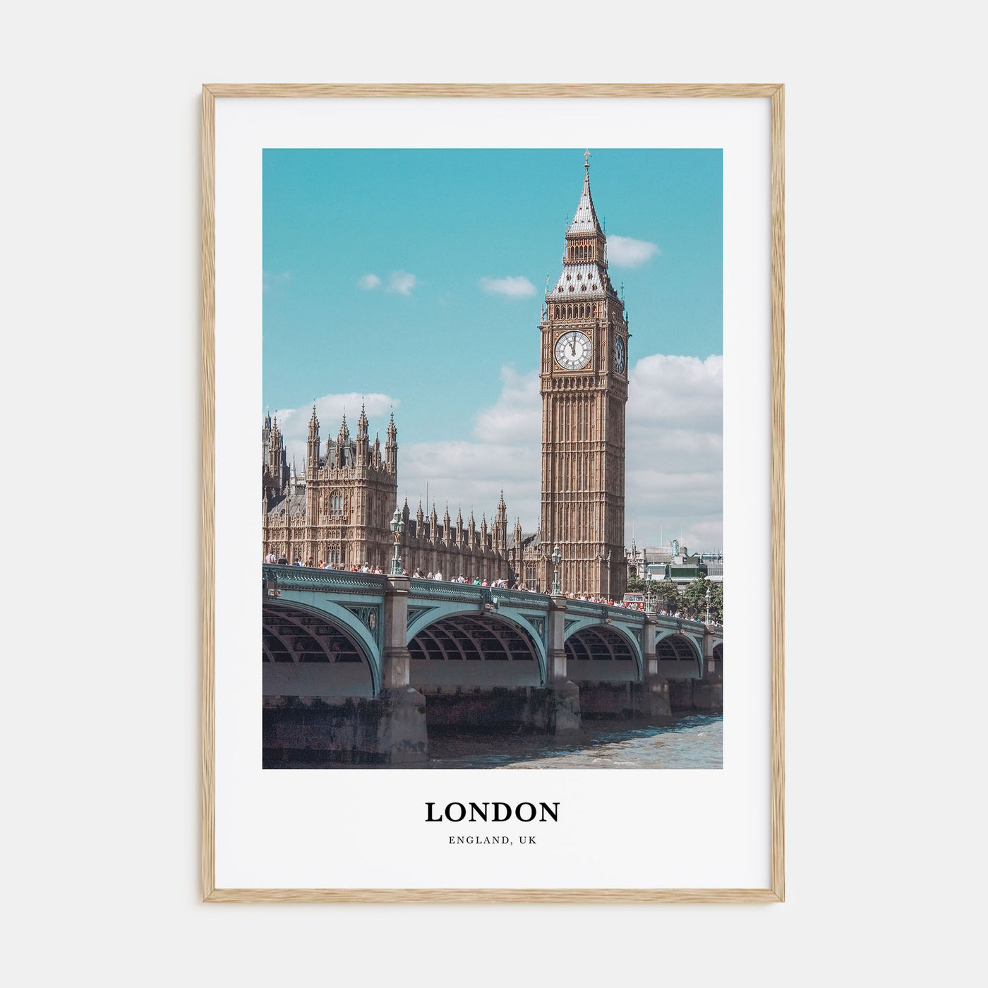 London Portrait Color No 2 Poster