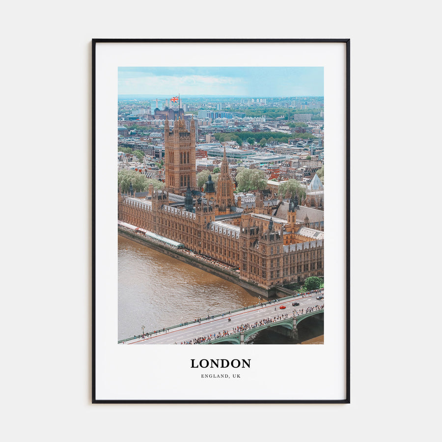 London Portrait Color No 3 Poster
