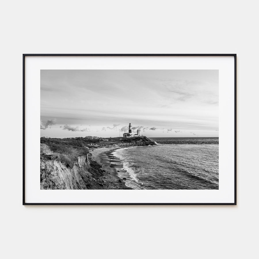 Long Beach Island Landscape B&W Poster