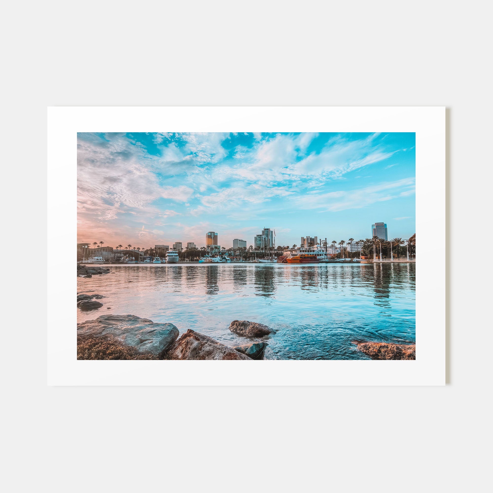 Long Beach Island Landscape Color Poster
