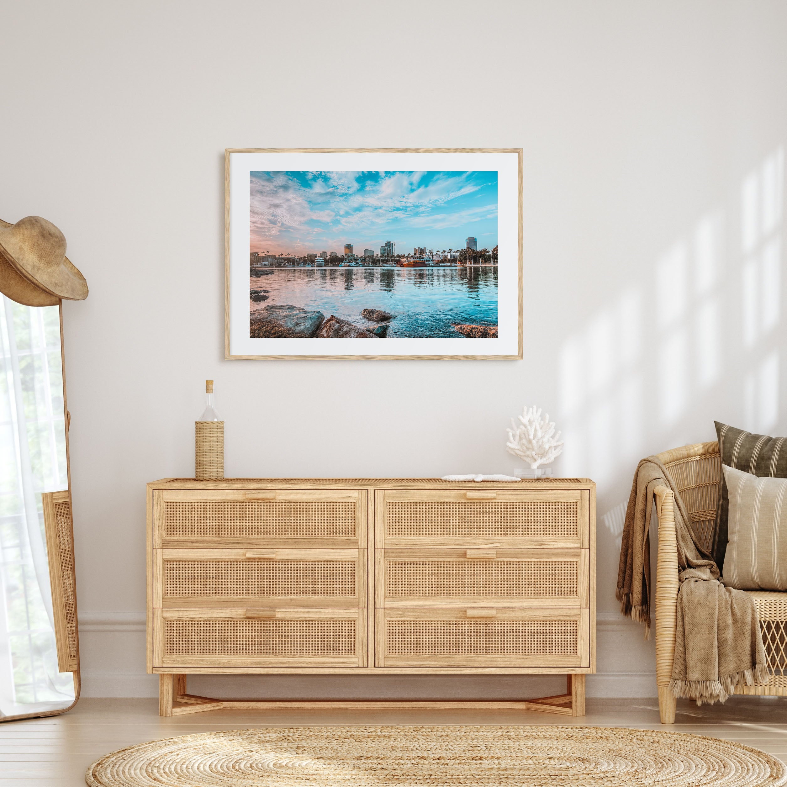 Long Beach Island Landscape Color Poster