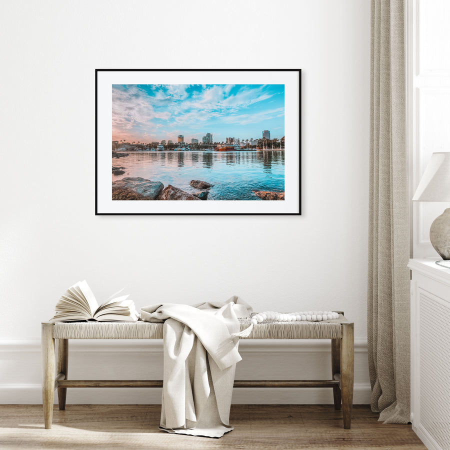 Long Beach Island Landscape Color Poster
