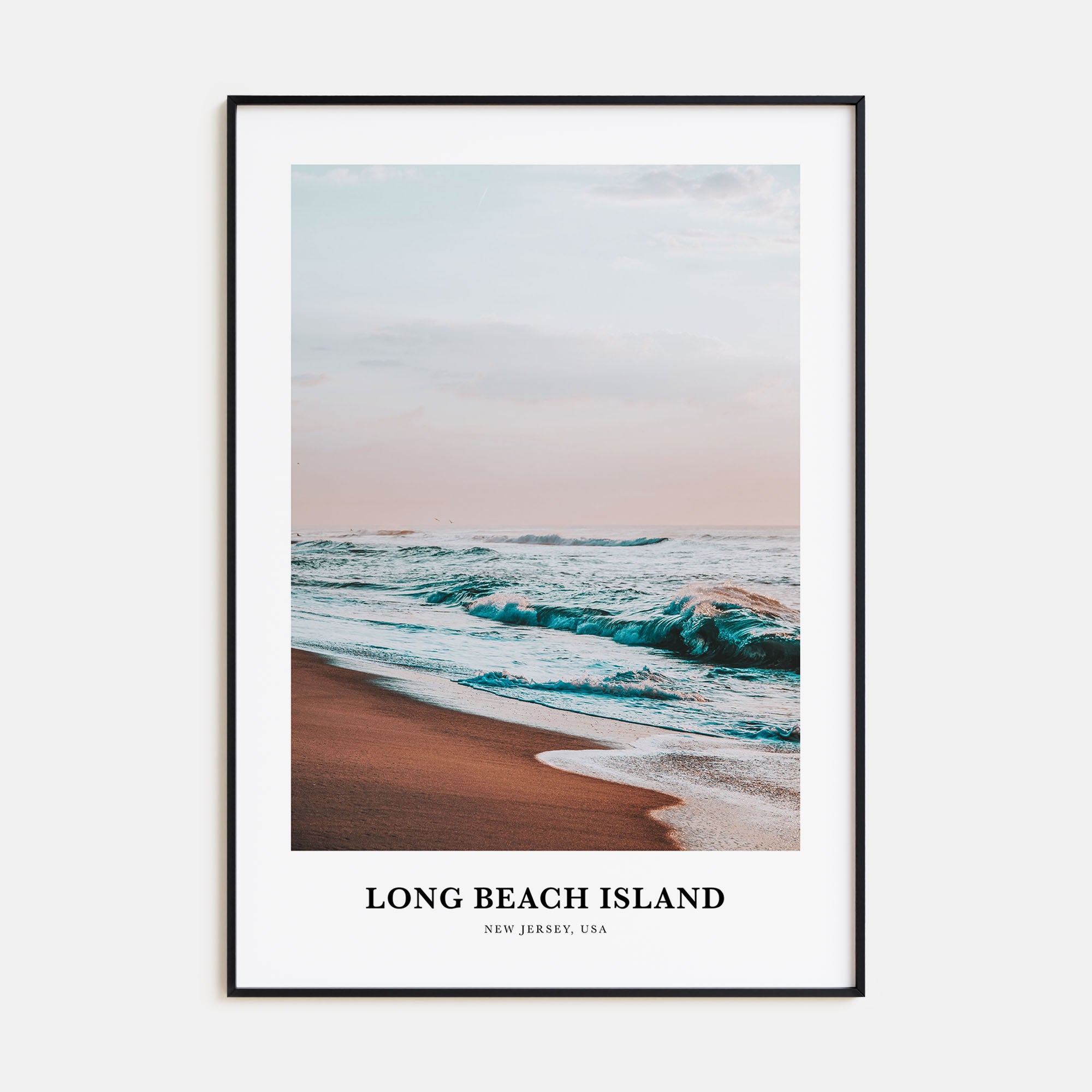 Long Beach Island Portrait Color No 1 Poster
