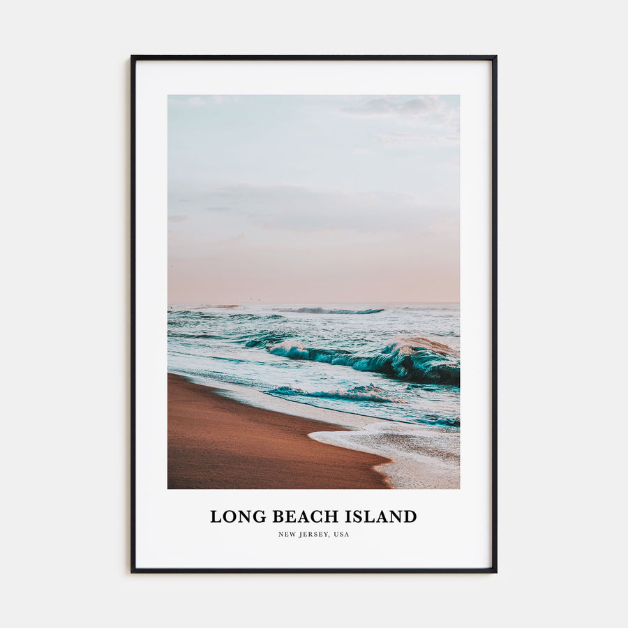Long Beach Island Portrait Color No 1 Poster