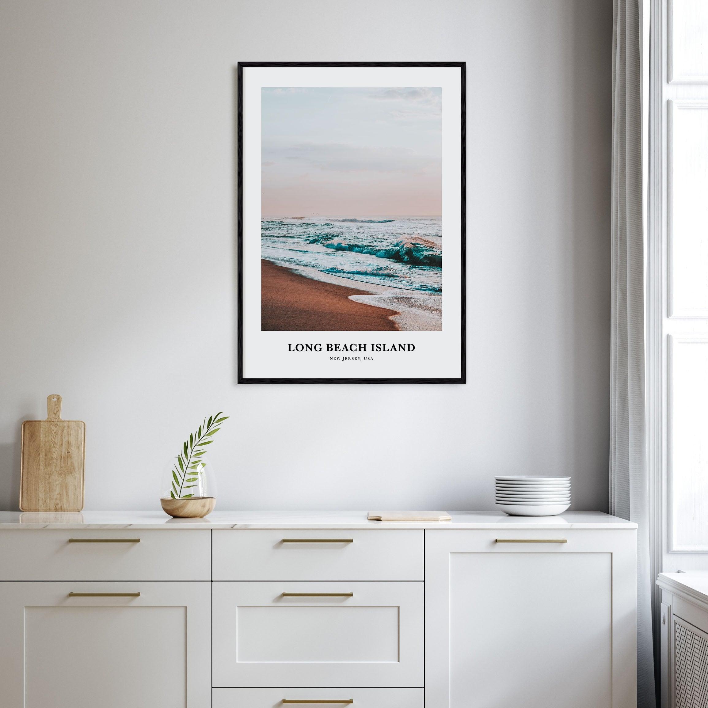 Long Beach Island Portrait Color No 1 Poster
