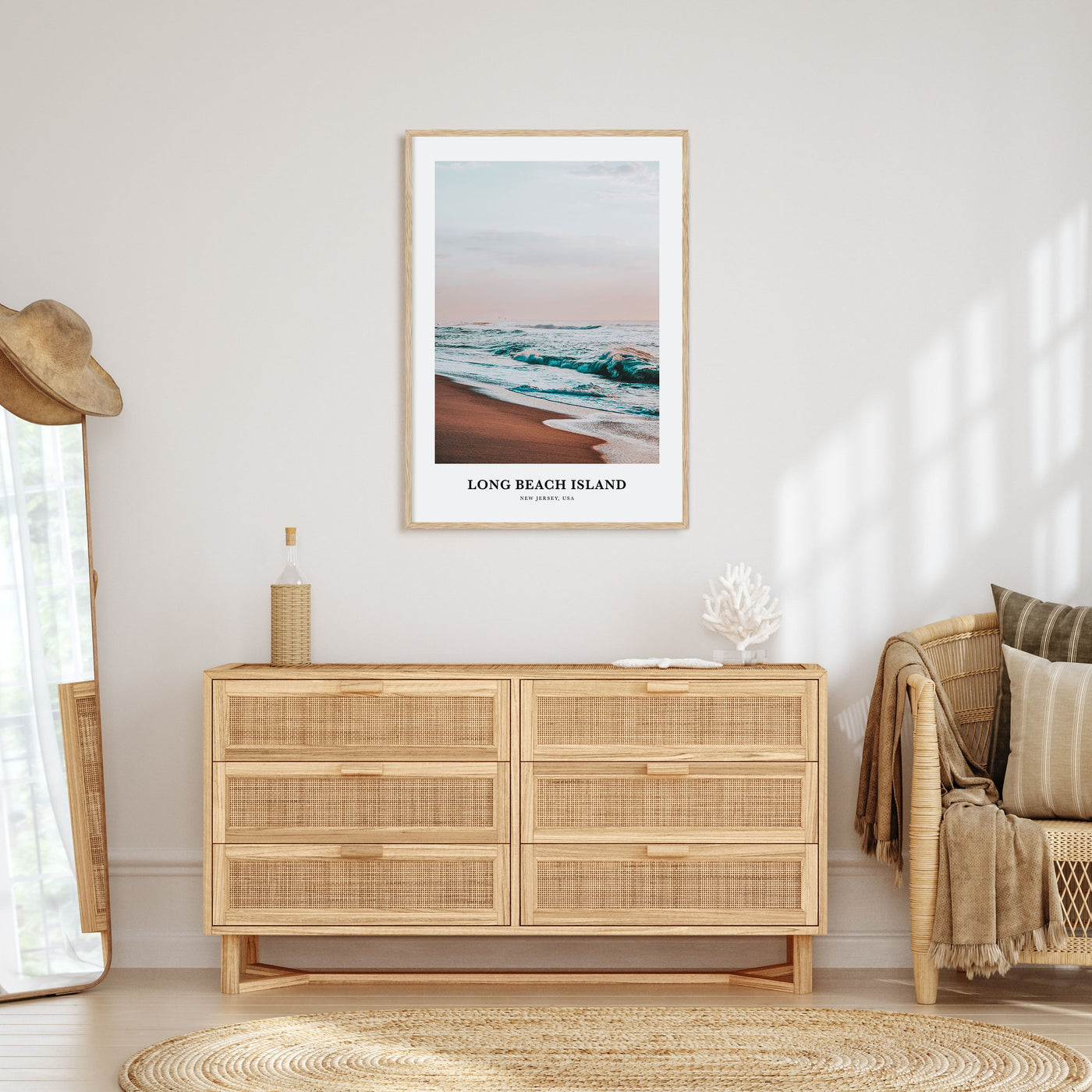 Long Beach Island Portrait Color No 1 Poster