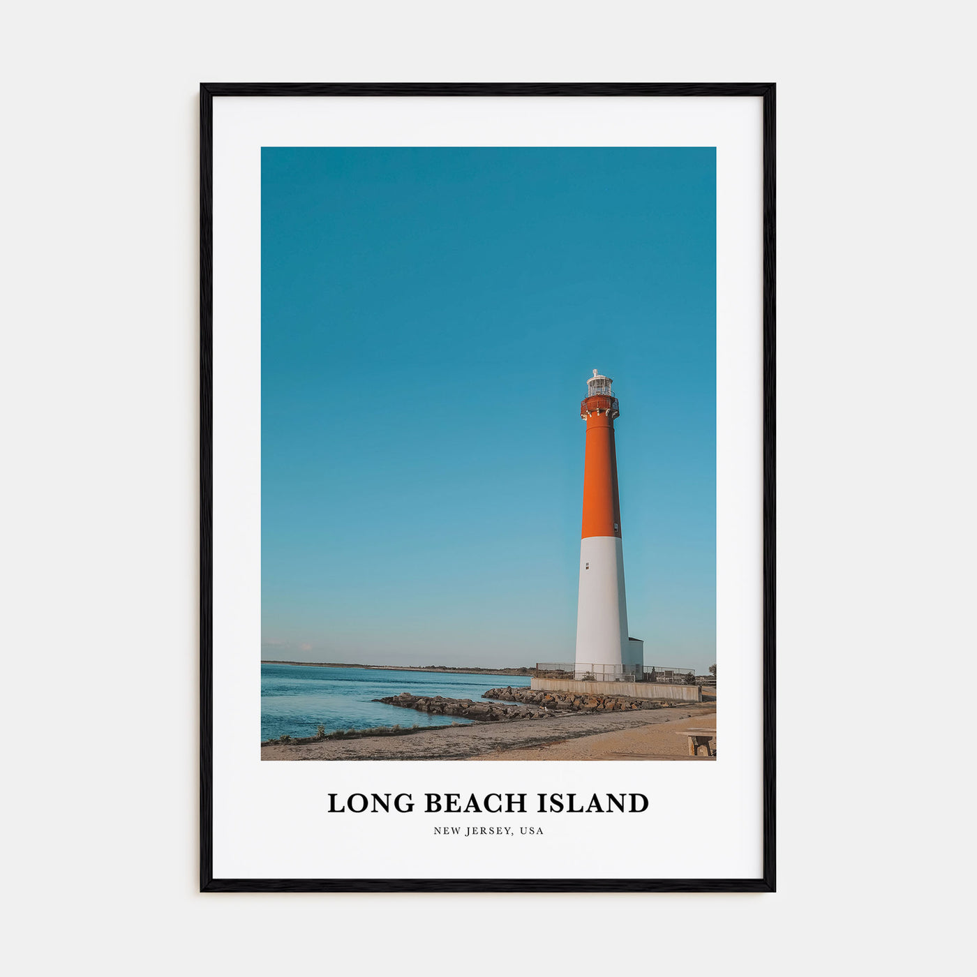 Long Beach Island Portrait Color No 2 Poster