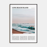 Long Beach Island Travel Color No 1 Poster