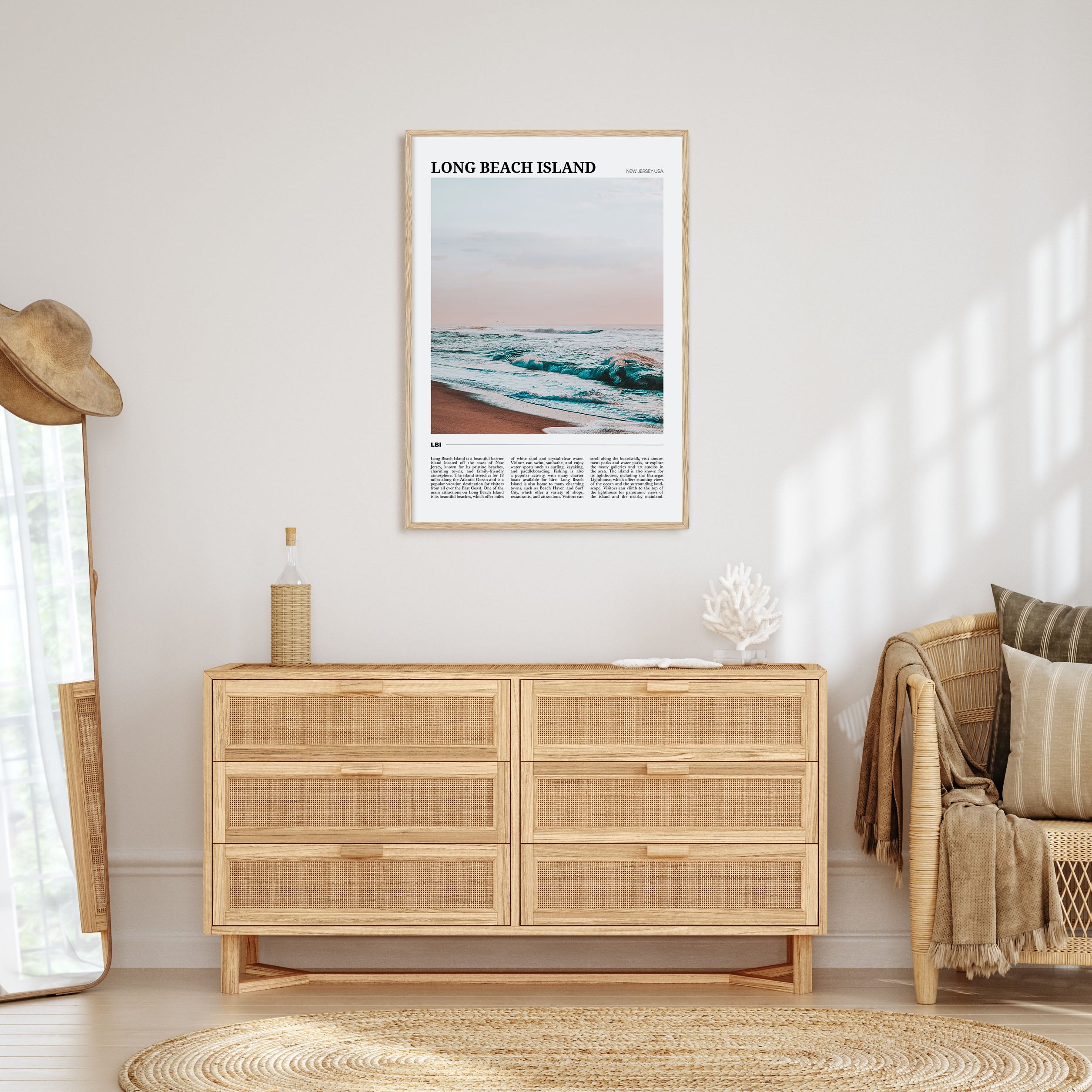 Long Beach Island Travel Color No 1 Poster