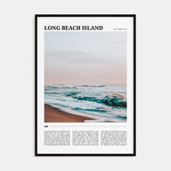 Long Beach Island Travel Color No 1 Poster