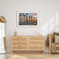 Long Beach Landscape Color Poster