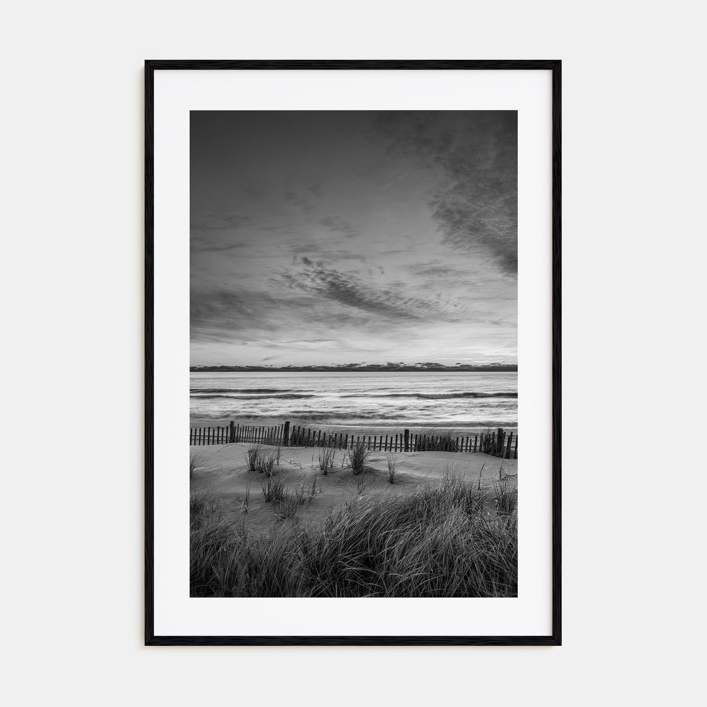 Long Beach Photo B&W No 2 Poster