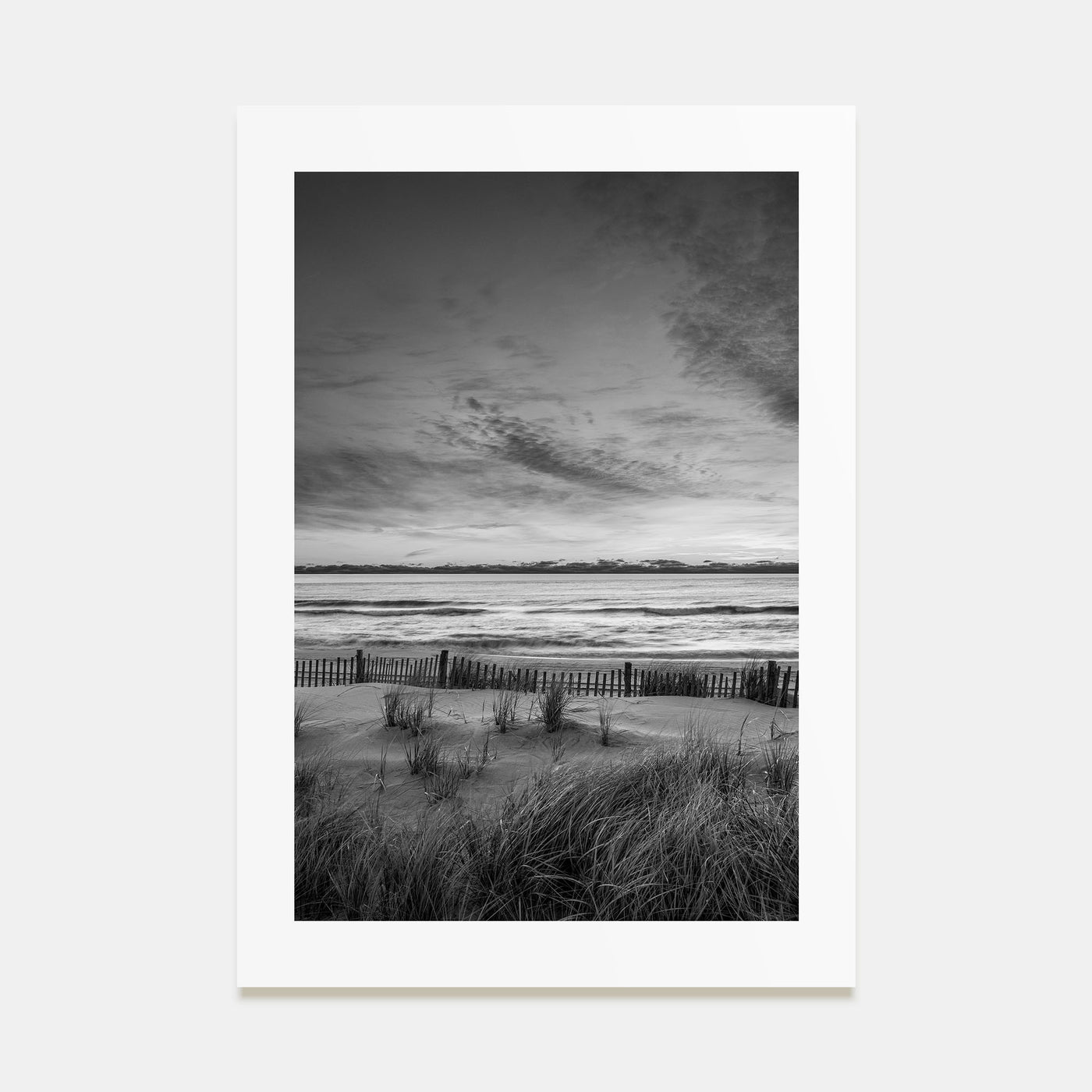 Long Beach Photo B&W No 2 Poster