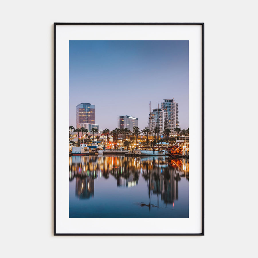 Long Beach Photo Color No 1 Poster