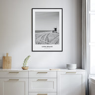 Long Beach Portrait B&W No 1 Poster