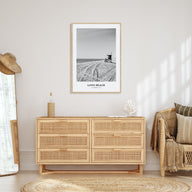 Long Beach Portrait B&W No 1 Poster