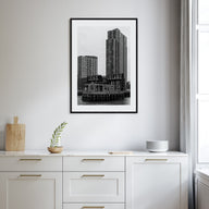 Long Island City Photo B&W Poster