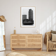 Long Island City Photo B&W Poster