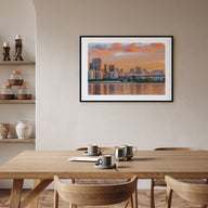 Long Island Landscape Color Poster