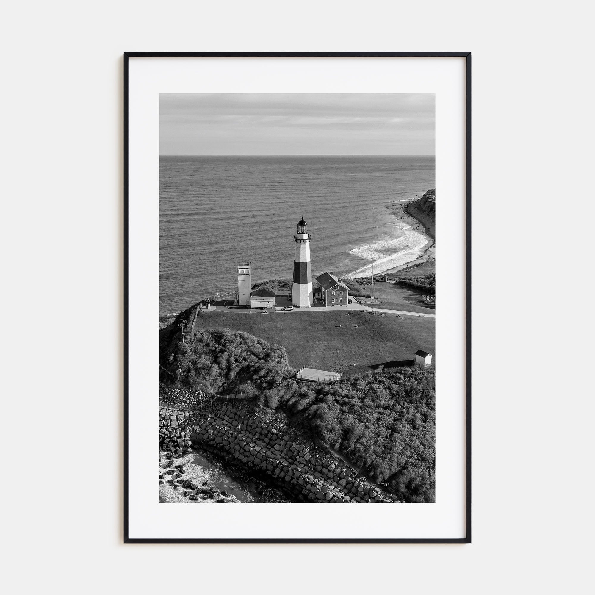 Long Island Photo B&W Poster