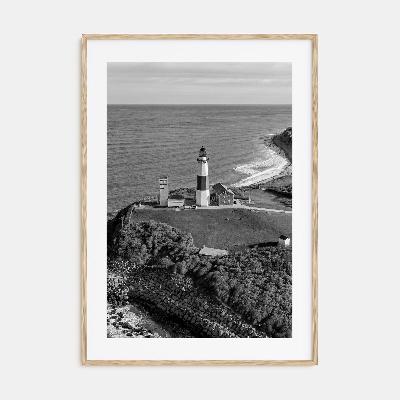 Long Island Photo B&W Poster