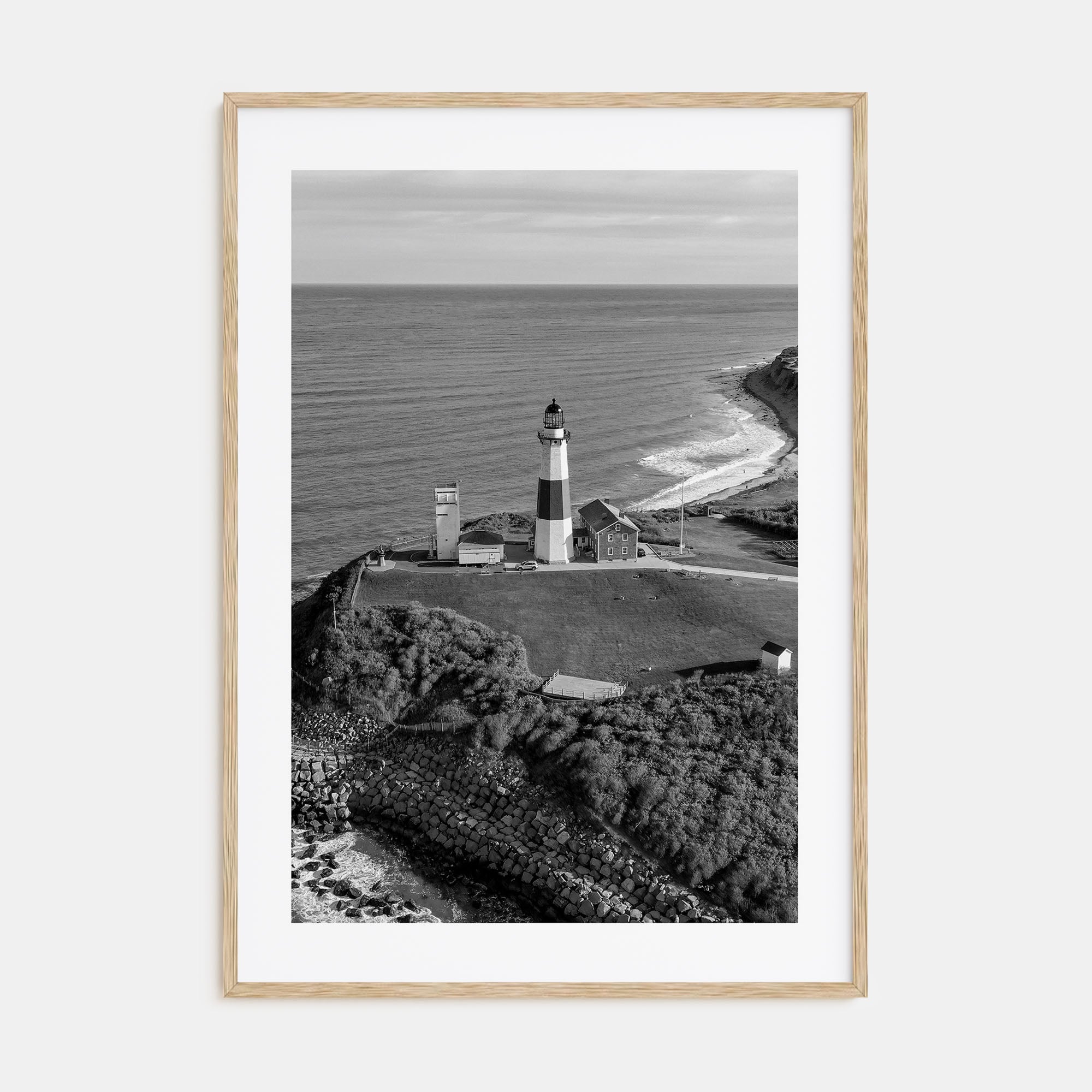 Long Island Photo B&W Poster