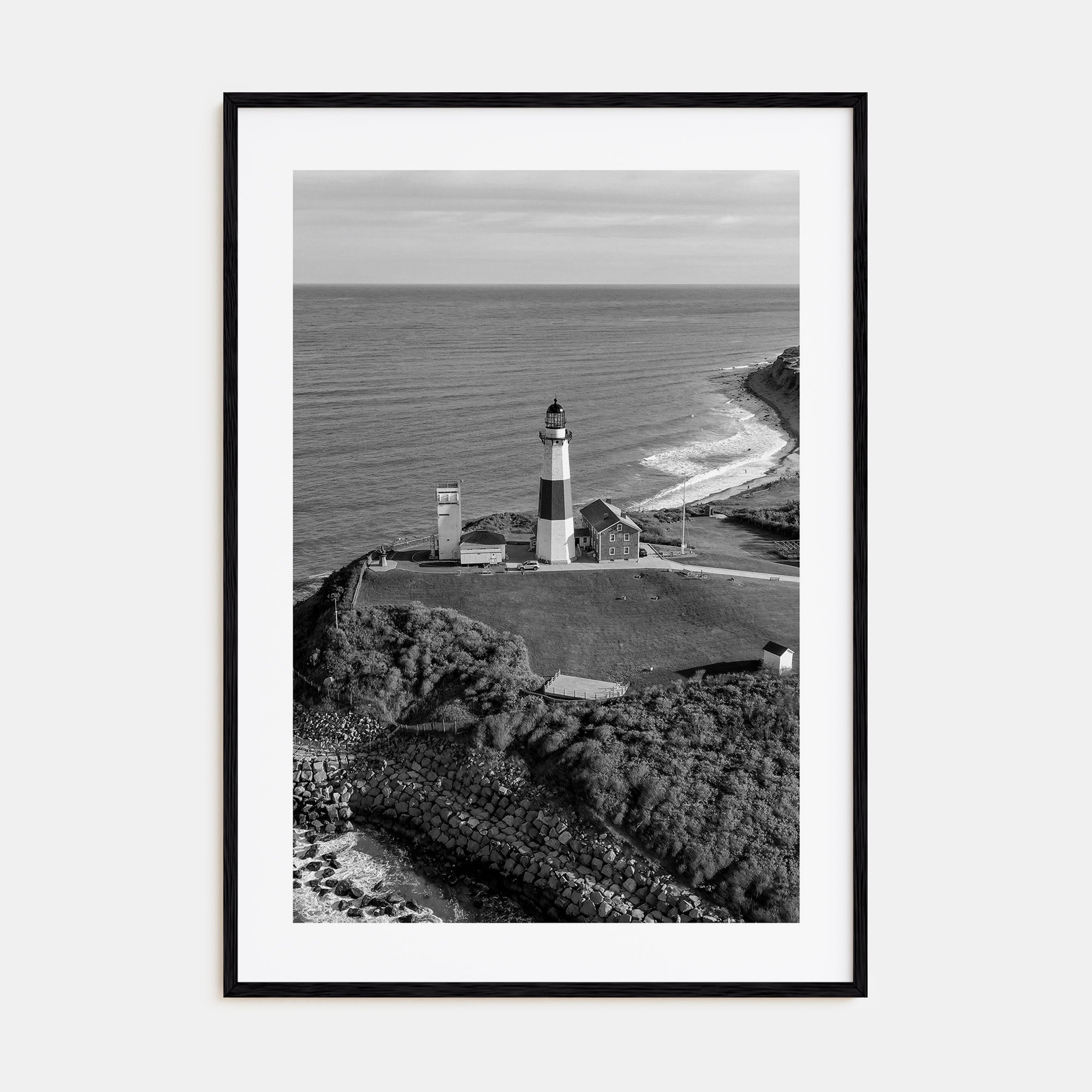 Long Island Photo B&W Poster